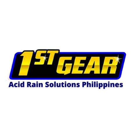 1st Gear Acid Rain Solutions Philippines Lipa City