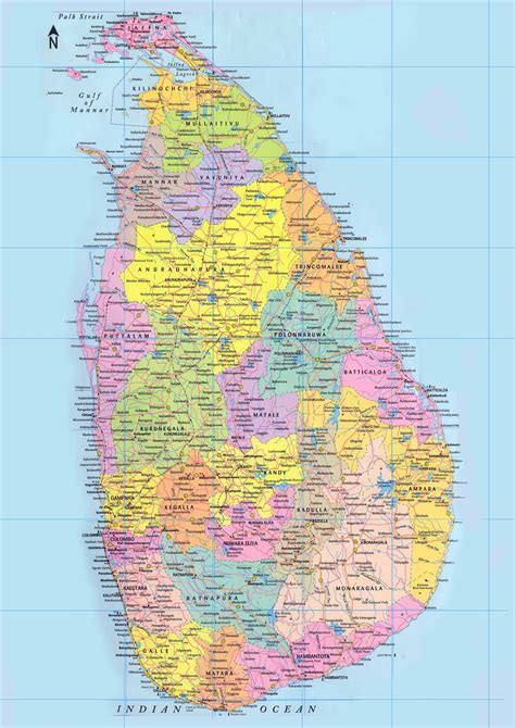 Sri Lanka Map Map Of Sri Lanka And Colombo