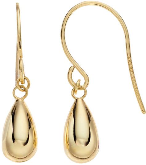 14k Gold Teardrop Earrings Teardrop Earrings Earrings 14k Gold