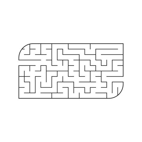 Labirinto Abstact Jogo Para Crianças Quebra Cabeça Para Crianças