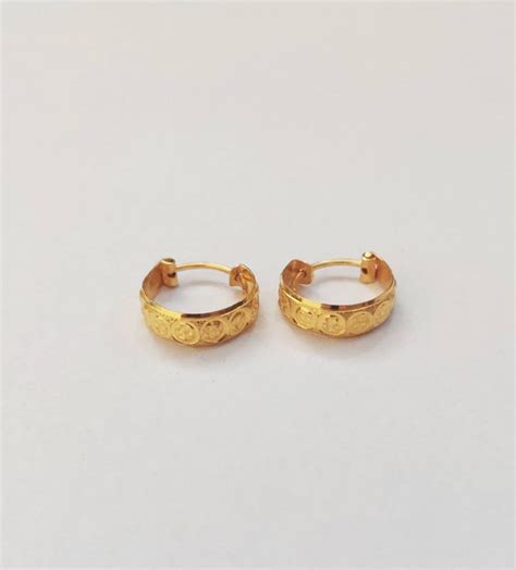 Update 77 22k Gold Hoop Earrings India Esthdonghoadian