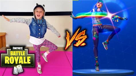 Fortnite Dance In Real Life Challenge All New Dances Star Power