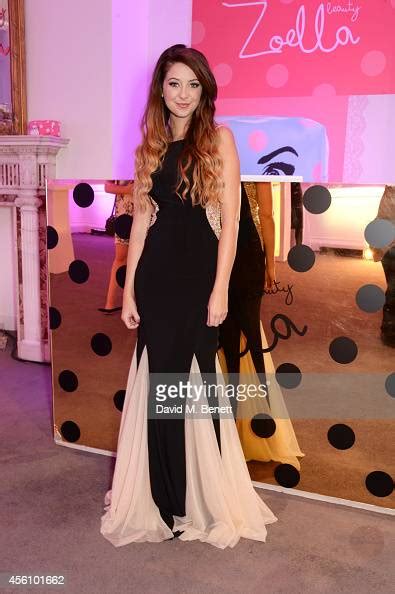 zoe sugg aka zoella attends the launch of her debut beauty collection news photo getty images