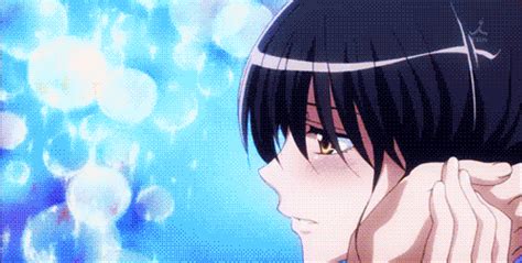 Cute Anime Kissing Gifs Anime Amino