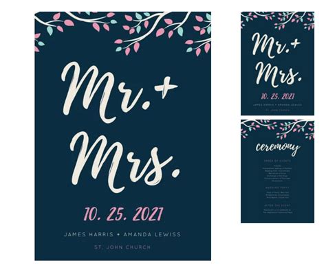 1 month free trial download. Free Wedding Program Templates You Can Customize