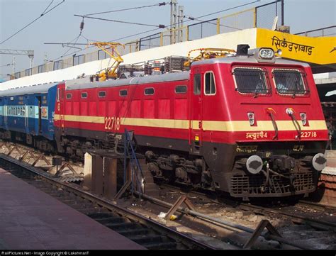 22718 Indian Railways Wap4 At Secunderabad India By Lakshmant Indian