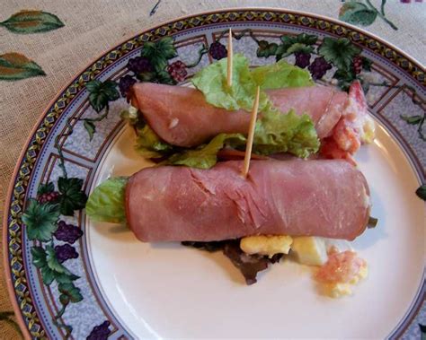 Cobb Salad Ham Roll Ups Recipe Food Com