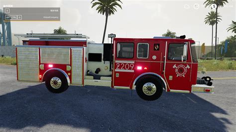 Seagraves Fire Engine V1000 Mod Farming Simulator 2022 Mod Ls