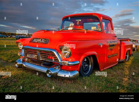 Old American Pickup Truck Parked at Goodwood Stock Photo - Alamy
