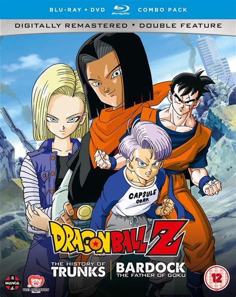 Trunks has either blue or lavender hair color and his mother 's blue eyes. Dragon Ball Z - The TV Specials: The History of Trunks/Bardock... | Blu-ray | Free shipping over ...