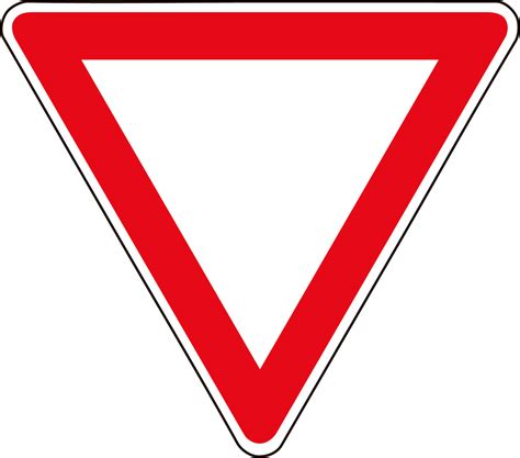 Triangle Road Sign Clipart Best