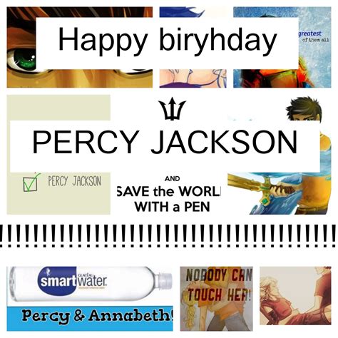 Happy Birthday Percy Jackson He Is Turning 16 Or 17 I Think Its 17