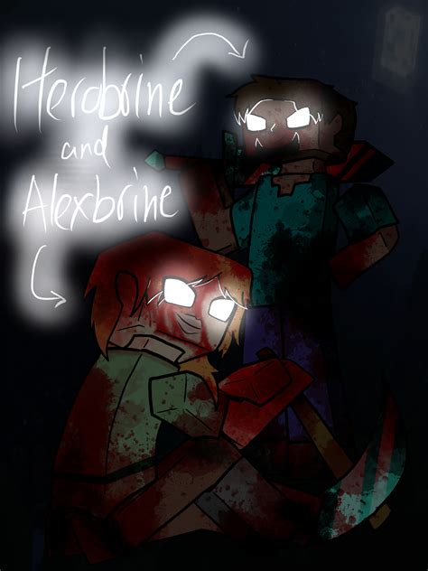 Artstation Herobrine And Alexbrine