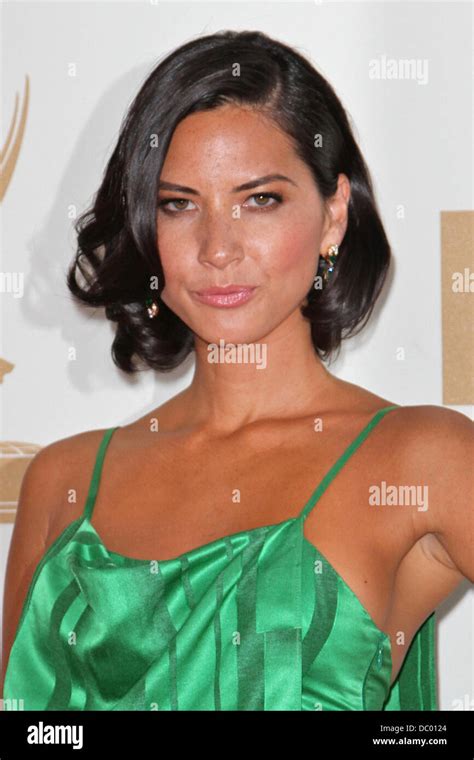 olivia munn the 63rd primetime emmy awards held at the nokia theater la live arrivals los