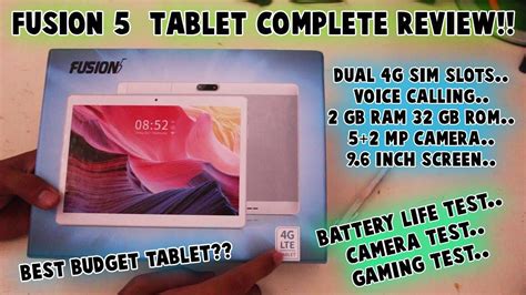 Fusion5 Tablet Unboxing And Complete Review Best Budget Tablet Under