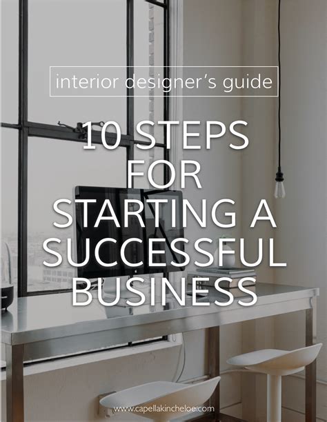 10 Steps For Starting A Successful Interior Design Business — Capella