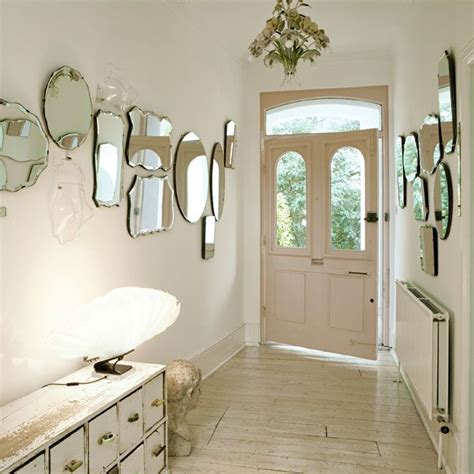 Multiply Your Mirrors Hallway Designs Hallway Decorating Shabby