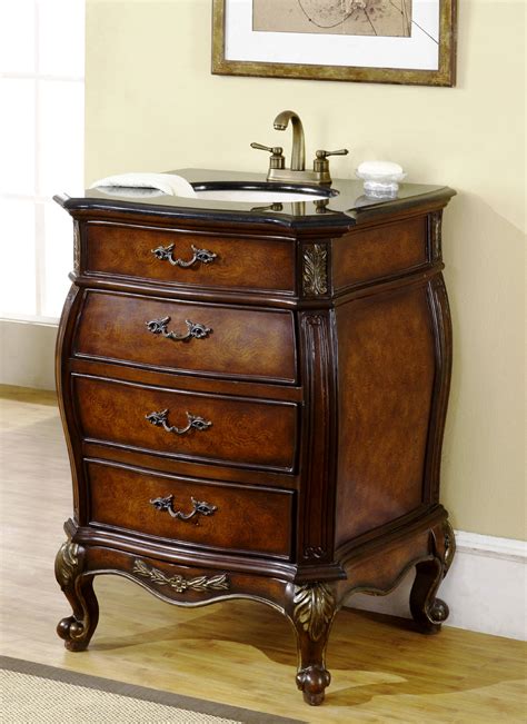 28.5 to top of the marble. 12 Inch to 29 Inch Wide Vanities | Ornate Sink Vanity ...