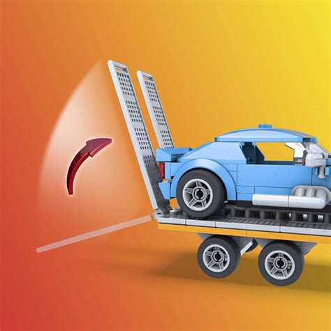 Mega Construx Hot Wheels Transport Truck And Car Toy Vehicles 180