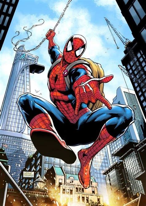 Spider Man Art By Wayne Nichols Spiderman Artwork Spiderman Amazing