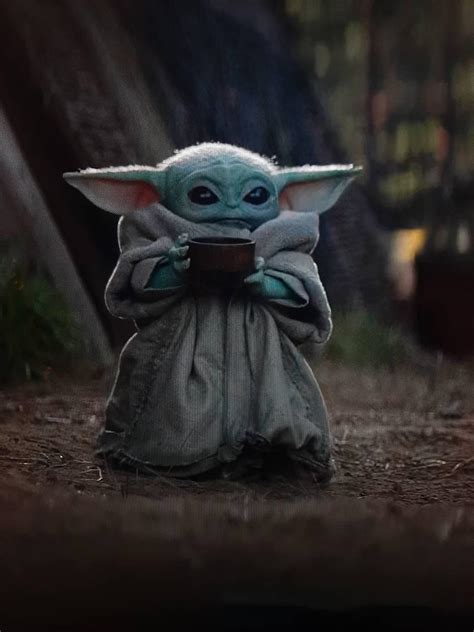 So, the mandalorian season 2 is going to be released in october this year!! Cute Baby Yoda Wallpapers - Wallpaper Cave