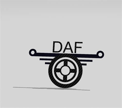 3mf File Daf Logo・3d Print Design To Download・cults