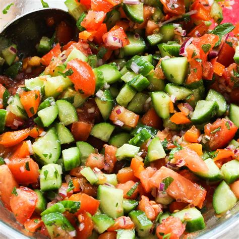 Quick And Easy Israeli Salad Yay Kosher Healthy And Fresh