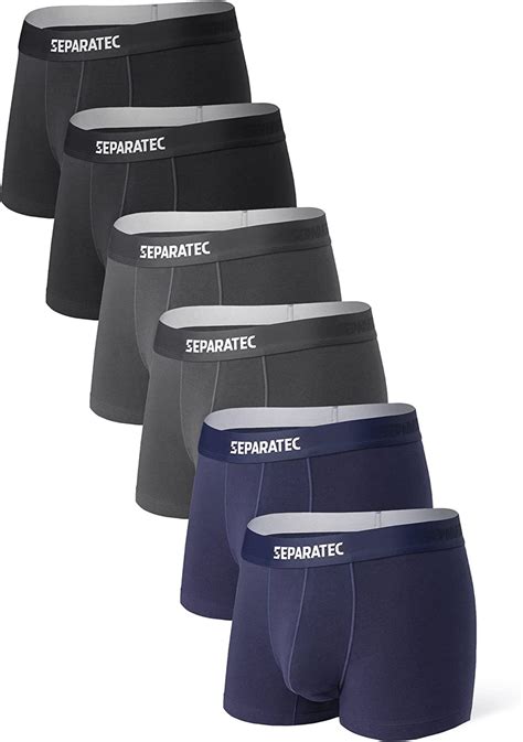 Amazon Com Separatec Men S Cotton Stretch Underwear 7 Pack Colorful