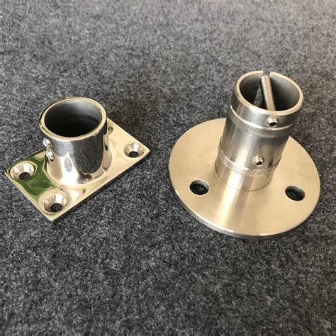 Stainless Steel Railing Flange Decorative Post Base Plate Flanges