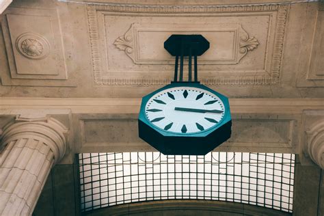 Clock On Milan Central Railway Station Free Photo On Barnimages
