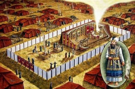 Exodus 26 The Tabernacle Tabernaculo De Moises Arte Judío Biblia