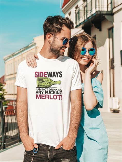 Sideways Movie Wine Shirt Sideways Movie Merlot Wine T Etsy España