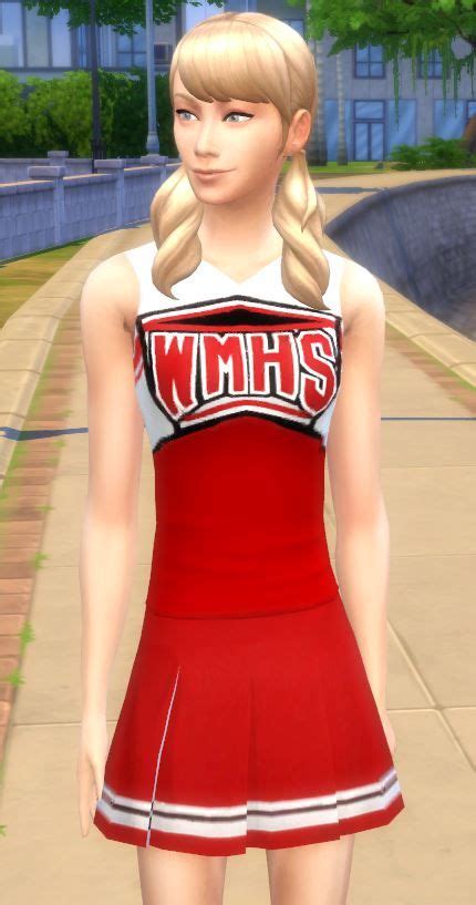 Mod The Sims Glees Cheerios Cheerleading Uniform Cheerleading