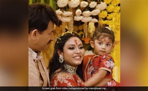 Ndtv News Feed On Twitter Manoj Tiwari Set To Become Father At 51