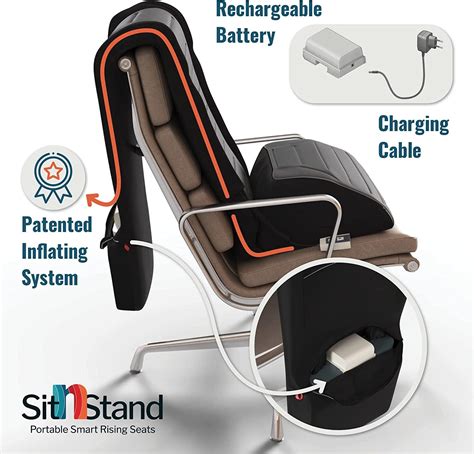 SitnStand Premium Pack Portable Smart Rising Seat Unit Extra