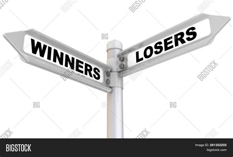 Winners Losers Way Image And Photo Free Trial Bigstock