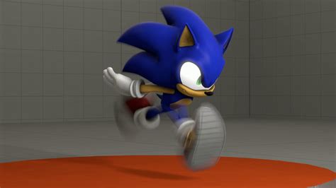 Sfm My Sonic Running Animation Youtube