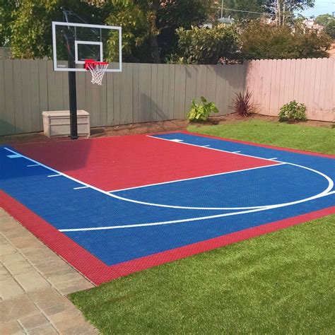 Half Court Diy Backyard Basketball System Sams Club Backyard