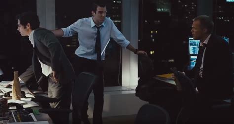 In The Movie Margin Call 2011 Zachary Quintos Character Peter