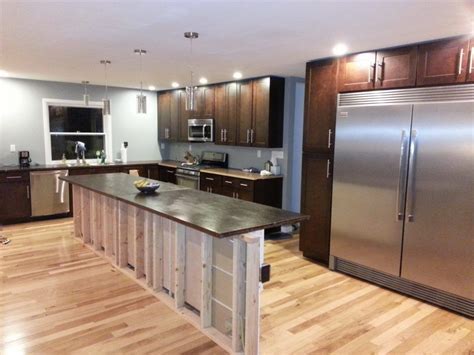 Low profile seating kitchen island. Image result for kitchen island breakfast bar | Narrow ...