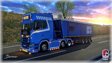 Ets2 Baronz Transport Skin V20 136x Euro Truck Simulator 2