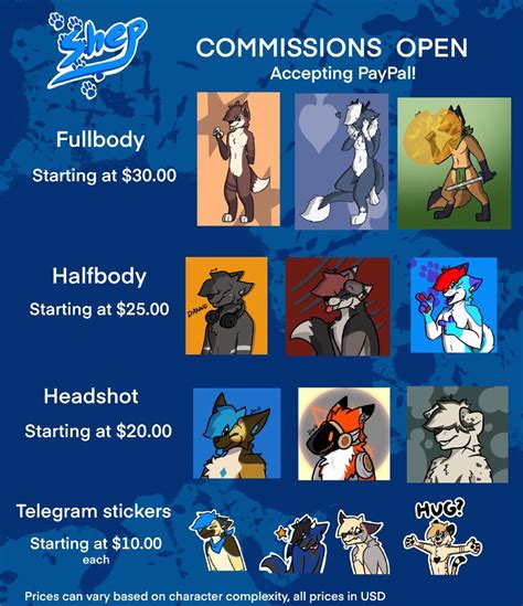 Shep🖌🐾 On Twitter Commissions Are Open Taking 3 Slots Dm If Interested First Come First