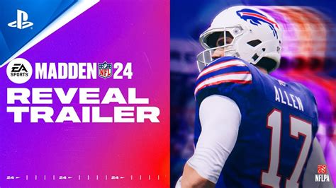 Madden 24 Official Reveal Trailer Ps5 And Ps4 Games Youtube