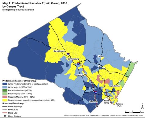 Montgomery County Md Demographic Economic Changes Since 1990 The