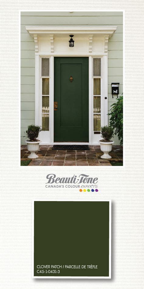 Dark green front door colors. 67+ Ideas Dark Green Front Door Colors | Green front doors ...