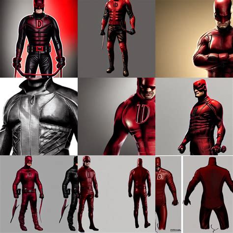Daredevil Leather Suit Concept Art 4 K Stable Diffusion Openart