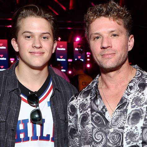 Ryan Phillippe And Son Deacon Have A Father Son Night At Super Bowl Bash
