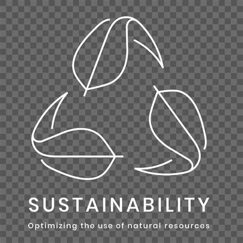 Sustainability Environmental Logo Png With Text Free Png Sticker