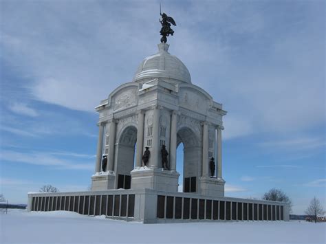 Pennsylvania State Monument: The South Side | Gettysburg Daily
