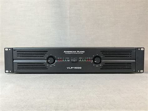 American Audio Vlp 1500 Power Amplifier Suburban Music Reverb